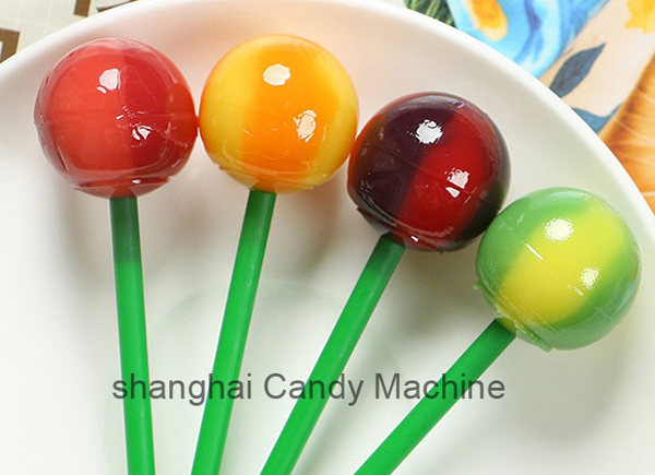 High speed candy and lollipop forming machine